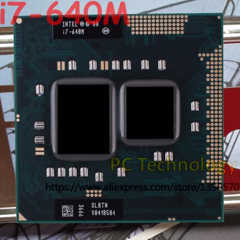 Original Intel core I7 640m SLBTN Dual Core 2.8GHz L3=4M CPU Processor works on HM55 I7-640m free shipping ship out within 1 day ► Photo 1/1