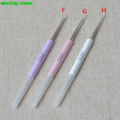 Japan Clover Crochet Hook Aluminum Amour Knitting Needles Original  authentic Imported from Japan 2mm-6mm Best Quality 1 - AliExpress