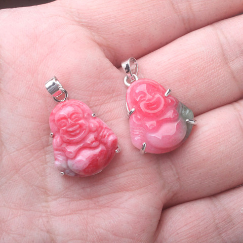 NEW Small And Delicate Red Jades Buddha Pendant 1PCS  ► Photo 1/6