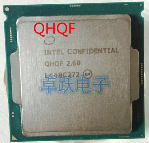 QHQF Engineering version of INTEL I7 CPU Q0 SKYLAKE AS QHQG 2.6G 1151 8WAY 95W DDR3L/DDR4 graphics core HD530 free shipping ► Photo 1/2