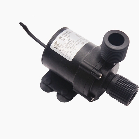 DC 12V 24V Hot Water Circulation Pump solar Water Pump Brushless Motor 5.5M lift ► Photo 1/4