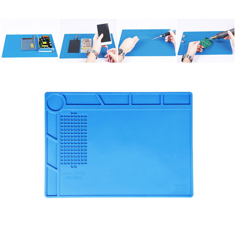 Heat-resistant BGA Soldering Station Soldering Pad Silicone Mat Heat Gun Insulation Pad Repair Tools Maintenance Platform Desk ► Photo 1/1