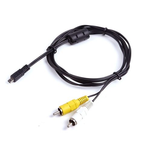 AV A/V Audio Video TV-OUT Cable Cord Lead For Nikon Coolpix Camera PN# EG-CP14 ► Photo 1/3
