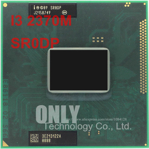 free shipping inte I3 2370M CPU laptop Core i3-2370M 3M 2.40GHz SR0DP i3-2370M CPU support PM65 chipset Notebook ► Photo 1/1