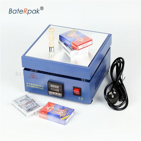 BateRpak Cellophane Wrapping Machine Cigarettes,Poker Box Blister BOPP Film Wrapper Packaging Sealing Machine 110V/220V ► Photo 1/6