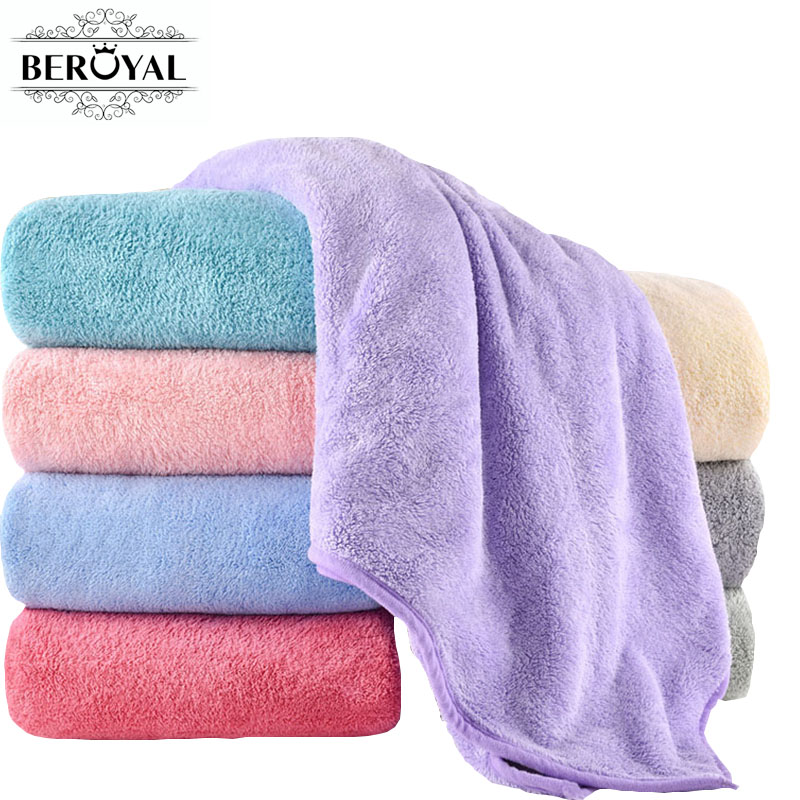 Body Wrap Spa Towel Super Absorbent Beach Lady Towel Microfiber Bath ON3