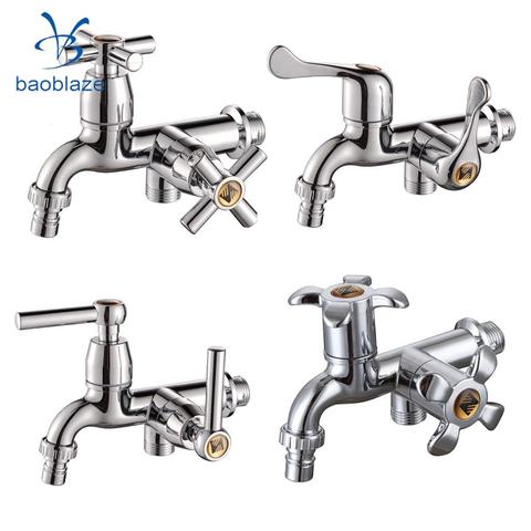 G1/2 Washing Machine Water Tap Sink Basin Bathtub Faucet for Home Bathroom Kitchen Garden, Wall Mounted ► Photo 1/6