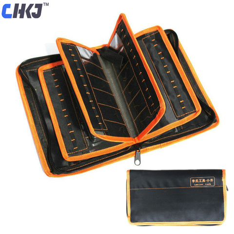 CHKJ 2 in 1 LiShi Tool Bag For Lishi Tool Set 50pcs Can Be Packed Locksmith Tools Thicken Tool Storage Bag Free Shipping ► Photo 1/6