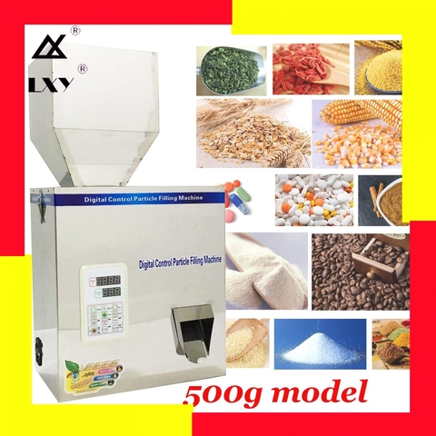 500g Racking Machine Weight And Filling Machine Corn Grain Rice Milk Powder Tea Leaf Sugar Chinese Wolfberry Medicinal Material ► Photo 1/1