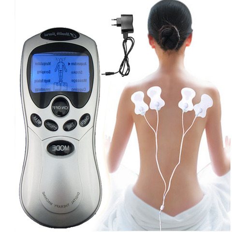 4 Electrode Health Care Tens Acupuncture Electric Therapy Massage Machine pad Pulse Body Slimmming Sculptor Massager Apparatus ► Photo 1/6