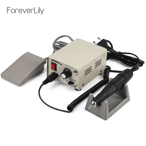 Strong 90 65W 35000RPM Professional Electric Nail Art Drill Machine Stainless Steel Pedicure Nail Polishing Manicure Machine ► Photo 1/6