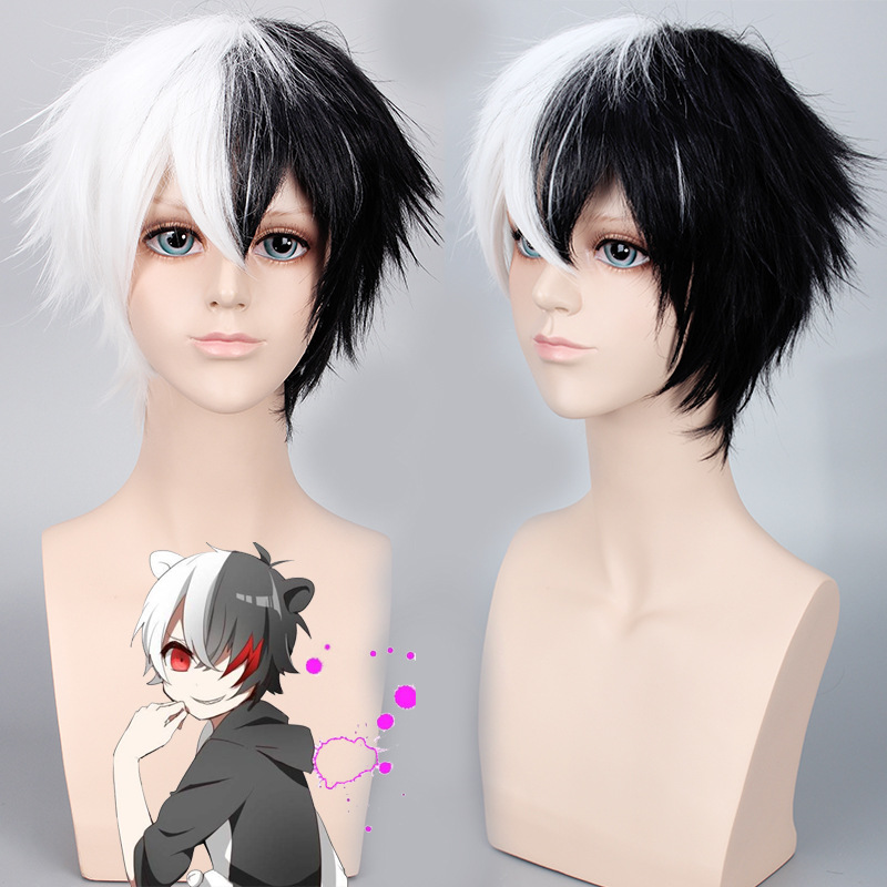 Price History Review On Anime Danganronpa Monokuma Wig Cosplay Costume Dangan Ronpa Women Men Short White Black Synthetic Hair Halloween Party Wigs Aliexpress Seller Morematch Morematch Store Alitools Io Price History Review On Anime Danganronpa Monokuma Wig Cosplay Costume Dangan Ronpa Women Men Short White Black Synthetic Hair Halloween Party Wigs Aliexpress Seller Morematch Morematch Store Alitools Io