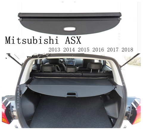 Rear Trunk Cargo Cover For Mitsubishi ASX 2013 2014 2015 2016 2017 2022 High Qualit Car Security Shield Accessories ► Photo 1/3