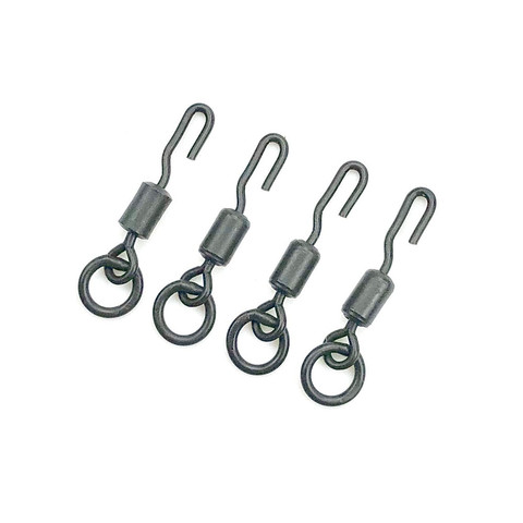20pcs  Spinner Swivel Ronnie Rig Size 11 Terminal Tackle Carp Fishing ronnie swivel popup carp  tackle quick change swivels ► Photo 1/6