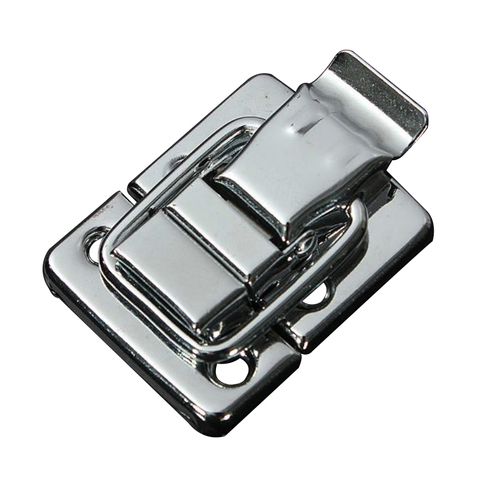 1Pcs Silver Fastener Aluminum Box Accessories Suitcase Boxes Trunk Lock Hardware Accessories Practical Locks 30*36MM ► Photo 1/5