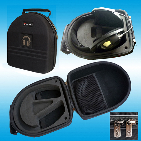 V-MOTA TDD Headphone carry case boxs For Sennheiser HD800 Silver HD8 DJ HD6 HD820 HD650 HD630VB GAME ZERO headphone(suitcase) ► Photo 1/6