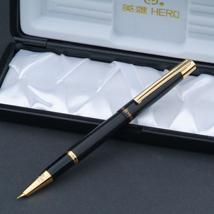 Thin fountain pen 285 fountain pen ink pen black sand gun fountain pen  FREE shipping ► Photo 1/1