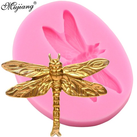 Dragonfly Silicone Mold Cake Fondant Molds DIY Suagrcraft Insect Cake Decorating Tools Candy Clay Chocolate Gumpaste Mould ► Photo 1/6