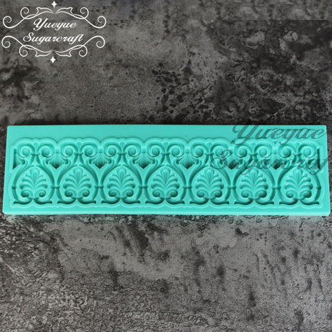Yueyue Sugarcraft Silicone lace mat fondant mold cake decorating tools chocolate ► Photo 1/1