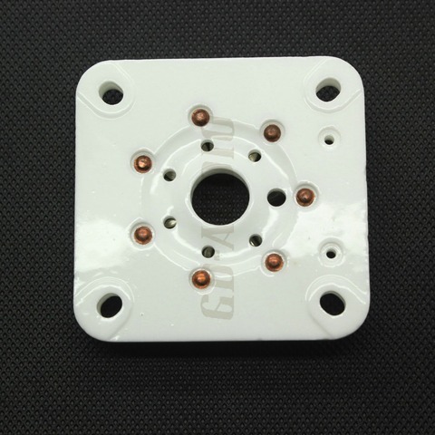 Panel Chassis Mount 7pin Ceramic vacuum tube socket for 6C33 FU29 829B Vintage Tube Audio Amplifier DIY 1PC ► Photo 1/4