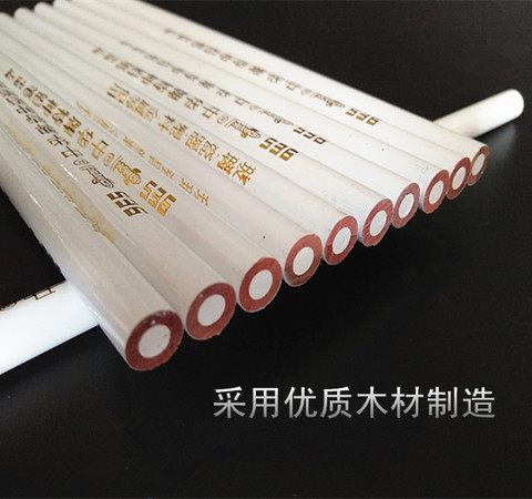 50pcs Special white pencil Point line Leather garment glass Woodworking pen Wax lead free shipping ► Photo 1/2