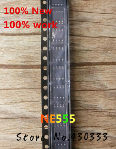 10pcs NE555 NE555D 555  SOP8 ► Photo 1/1