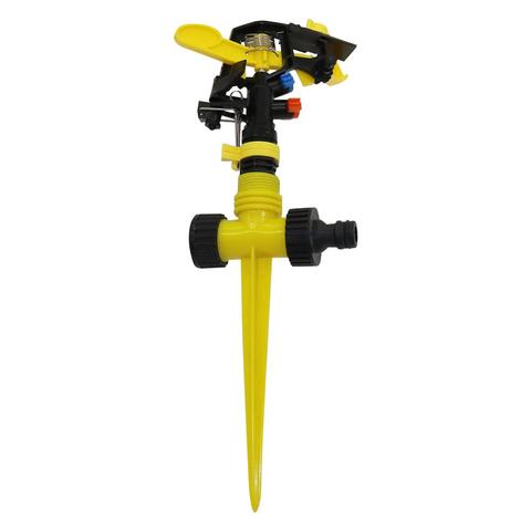 1 Pc Spiked sprinkler Garden Accessories Agriculture Sprinkler Irrigation Lawn Watering 360 degrees rotary jet nozzle ► Photo 1/6