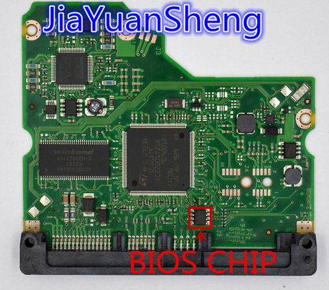 Seagate Desktop Hard Drive Circuit Board Number: 100530756 REV A , 100530699 , ST31000333AS ST31500341AS ► Photo 1/2