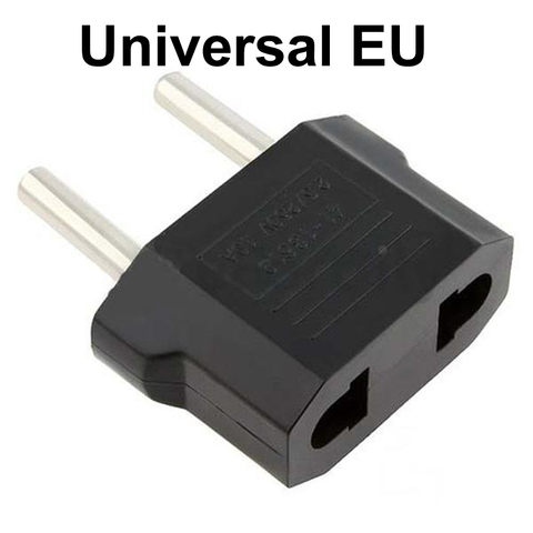 US to EU Europe UK AU Universal AC Power Plug Converter Travel Adapter 110V-250V