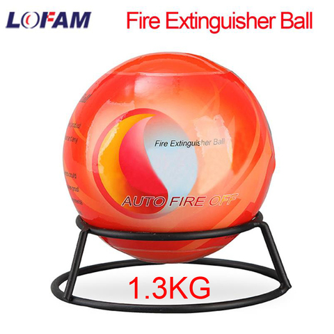 AFO Fire Extinguisher For Cars House Fire Ball Automatic Dry Powder Fire Extinguisher Suppression Device 1.3KG With Bracket ► Photo 1/6