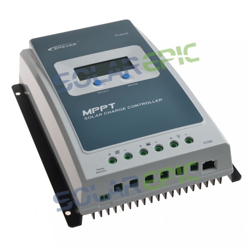 10A 20A Epever MPPT Solar Charge Controller 12V/24V Tracer AN Battery Panel Power Regulator Charger Max PV 60V Solar Controller ► Photo 1/6