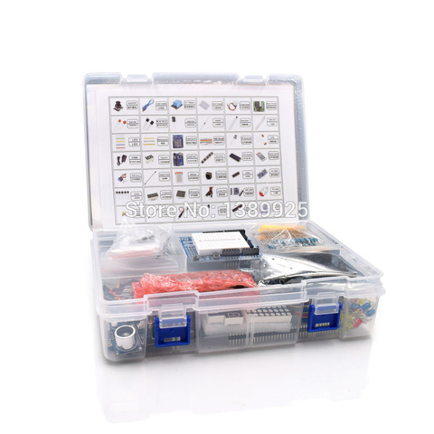 Ultimate Starter Kit including Ultrasonic Sensor,R3 board, LCD1602 Screen for arduino R3 Mega2560 R3 Nano with Plastic Box ► Photo 1/6