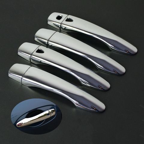 FUNDUOO For Renault Kadjar 2015 2016 2017 2022 High Quality Chrome Door Handle Cover Pad Sticker Molding Styling Overlay Bezel ► Photo 1/6