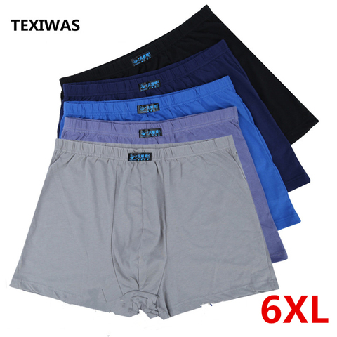 Large loose male cotton Underwears Boxers high waist panties breathable fat belts Big yards men's underwear plus size ► Photo 1/4