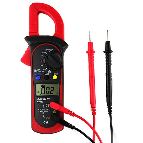 Clamp Meter Portable MSR-C600 Digital LCD Clamp Meter Multimeter AC/DC Voltage DMM Test Eletronics multi meter Tester ► Photo 1/6