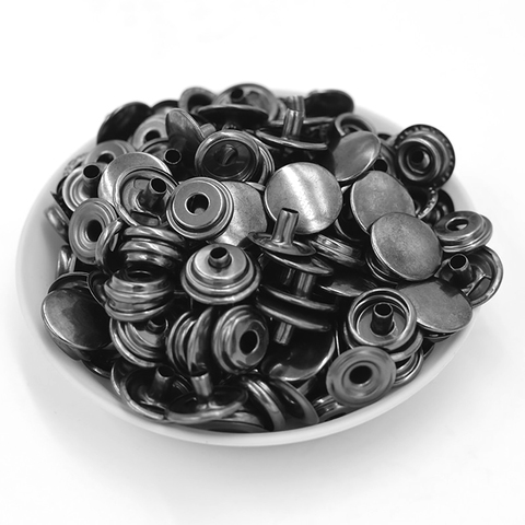 50 sets Metal snap fastener metal buttons Rivet clasp  Jacket Children's clothing buttons jeans Collar Belt buckle ► Photo 1/6