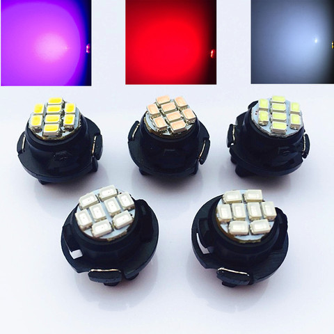 10pcs Auto Car T10 T6.5 8SMD 1206 Chip LED Dashboard Meter Panel LED Light Bulb White/Red/Blue/Green/Yellow/Ice blue #CA4760 ► Photo 1/5