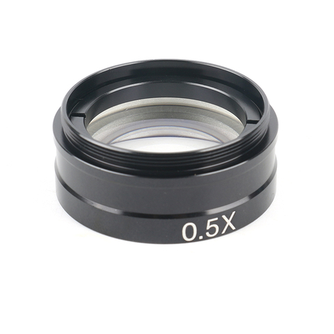 Free Shipping 0.5X Barlow Lens For Industrial Microscope Camera Objective Lens For 10A C-MOUNT Lens 2X Visual Field ► Photo 1/3