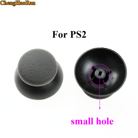 ChengHaoRan 2pcs Black Small Hole Thumbsticks Cap For PS2 Controller Analog Joystick Cap ► Photo 1/1