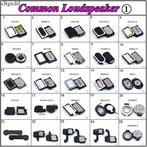 cltgxdd 1PCS Loudspeaker Speaker Phone Ringing Earpiece Buzzer Receiver for iPhone 4 4S 5C 5S Huawei Xiaomi HTC G8 Repair Part ► Photo 1/2