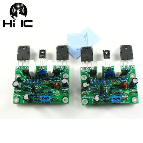 2Pcs NAIM NAP250 MOD Stereo 2 Channel Power HiFi Amplifier Board AMP DIY Kits/Finished For DIY 80W 15V-40V  Free Shipping ► Photo 1/1