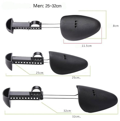 1 Pair Shoe Stretcher Shoe Trees For Women Men Black Brown Adjustable Expander Extender For Shoes Support Keeper Unisex Solid ► Photo 1/6