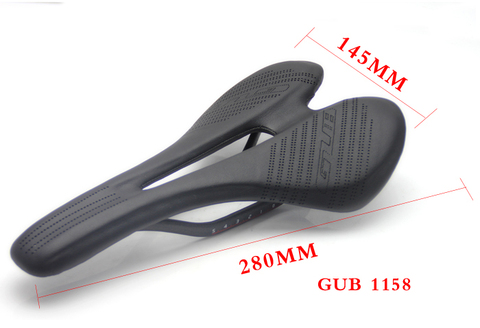 GUB 1159/1158 Carbon Fiber Saddle Ultralight Breathable Cycling Saddles Racing Road PU Leather Seat Carbon Saddle Bicycle Parts ► Photo 1/4