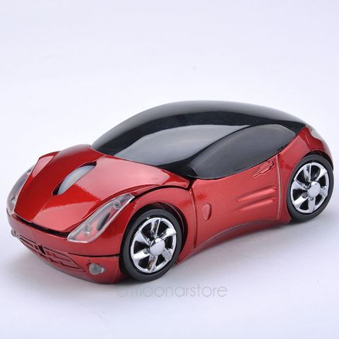 New USB 2.4GH Souris Optique Voiture Style Wireless Car USB2.0 Optical Mouse Mice For Laptop PC Computer ► Photo 1/6