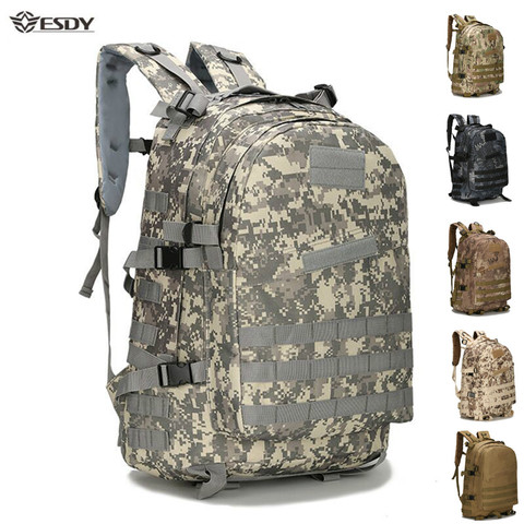 Outdoor Tactical Backpack 45L Large Capacity Molle Army Military Assault Bags Camouflage Trekking Hunting Camping Hiking Bag ► Photo 1/6