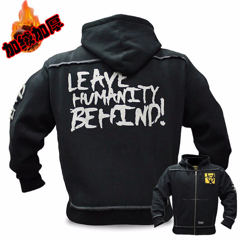 Mutant Winter Fitness Men Gyms Hoodies Sweatshirt Bodybuilding Hoody Zipper Casual Sweatshirt Men's Slim Fit Hooded Jacket ► Photo 1/1