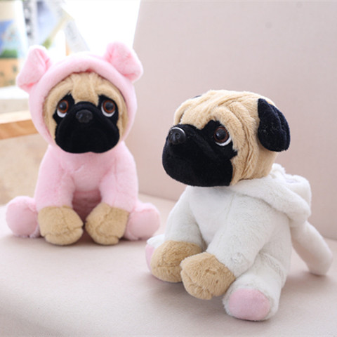 20CM Stuffed Simulation Dogs Plush Sharpei Pug Lovely Puppy Pet Toy Plush Animal Toy Children Kids Birthday Christmas Gifts ► Photo 1/1