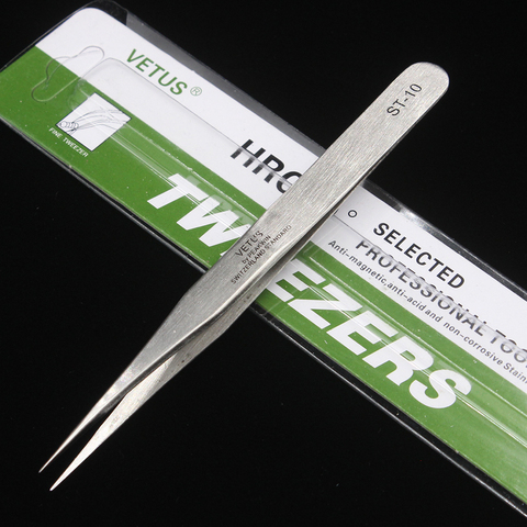 1pcs high quality 10-15 tainless Steel Tweezers Set Maintenance Tools Kits ► Photo 1/6