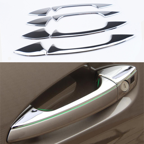 FOR Mercedes-Benz C chrome door handle cover GL GL CLL grade W166 W117 X204 W204 W212 X204 2010 2011 2012 2013 + ► Photo 1/4