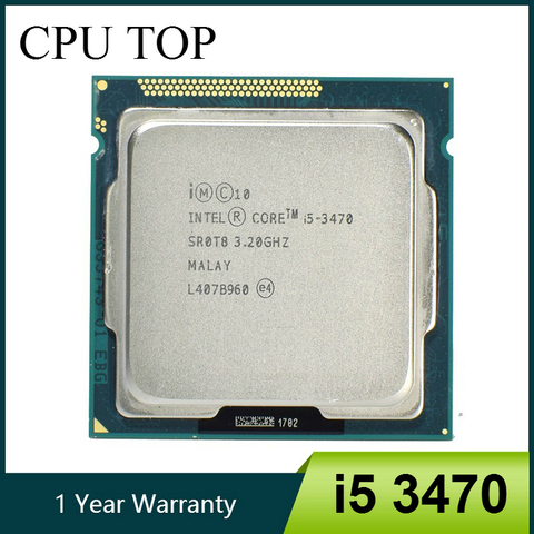 Intel Core i5 3470 3.20GHz 5GT/s 6MB L3 Socket 1155 Quad-Core CPU ► Photo 1/2